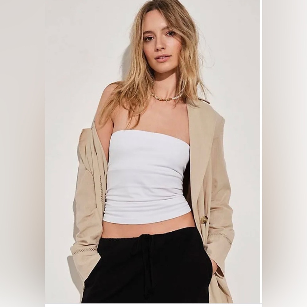 Free People White Tube Top